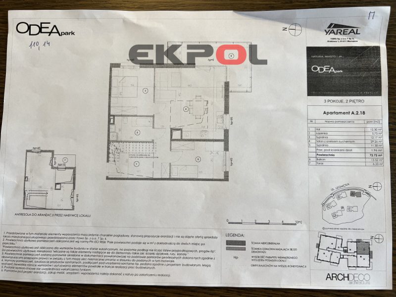Przestronny apartament widok na panoramę Gdańska - obrazek 19